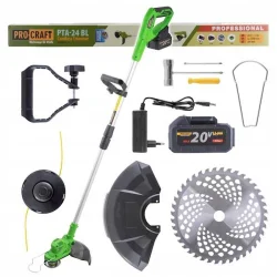 PROCRAFT akumulatorowa podkaszarka PTA24 BL