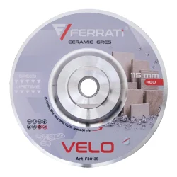 Tarcza diamentowa listkowa szlifująca 115mm gr.60 VELO FERRATi