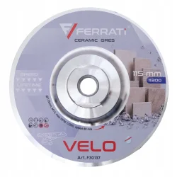 Tarcza diamentowa listkowa szlifująca 115mm gr.200 VELO FERRATi