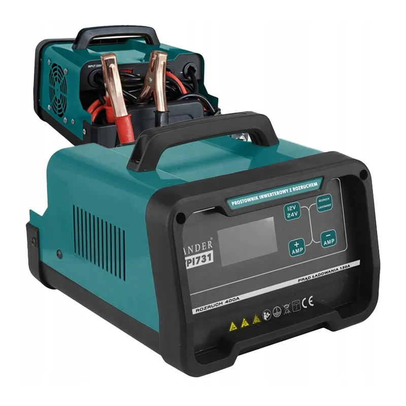 Prostownik inwerterowy 12V,24V z rozruchem VPI731 VANDER