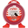 Żyłka tnąca NAC kwadrat 2,7 mm x 9 m pomarańczowa do kosy podkaszarki