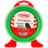 Żyłka tnąca NAC gwiazdka 2,4 mm x 12 m zielona do kosy podkaszarki kosiarki