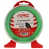 Żyłka tnąca NAC gwiazdka 2,7 mm x 9 m zielona do kosy podkaszarki kosiarki