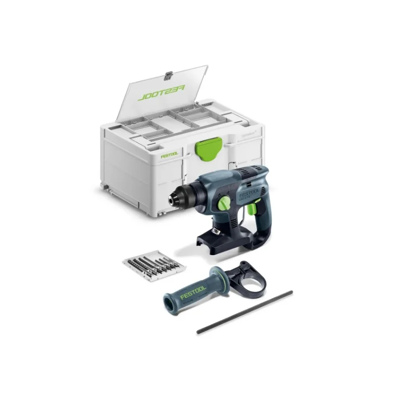 Młotowiertarka akumulatorowa z funkcją kucia KHC-S 18 Basic-Set FESTOOL