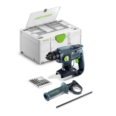 Młotowiertarka akumulatorowa z funkcją kucia KHC-S 18 Basic-Set FESTOOL