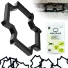 Klipsy na kable DUO CLIPS wciskane 50 mm 50 szt.