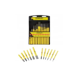 Przecinaki + Punktaki Zestaw 12szt STANLEY