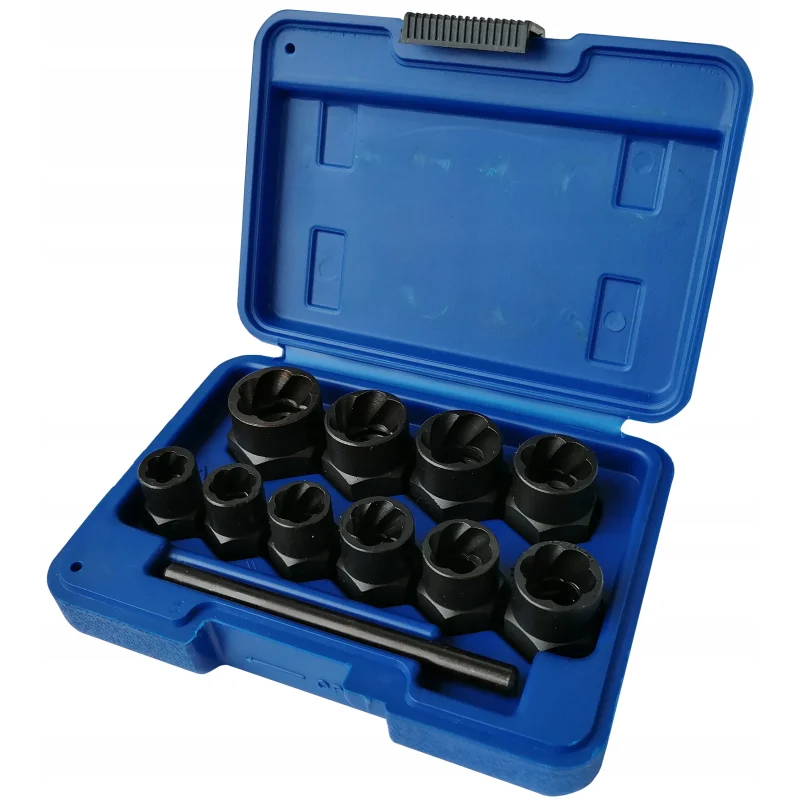 Zestaw nasadek do zniszczonych śrub (długie) SILVER