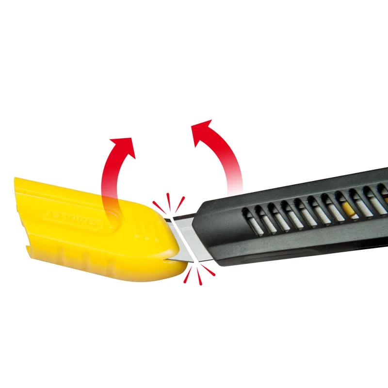 Nóż SM18, tworzywo ABS, ostrze łamane 18mm STANLEY (op.12szt)