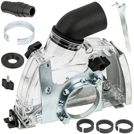 OSŁONA PRZECIWPYŁOWA DO SZLIFIERKI KĄTOWEJ BRUZDOWNICY 115-125mm S11492