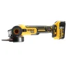 Szlifierka kątowa aku 18V XR 3x5Ah 125mm z silnikiem bezszczotkowym Perform&Protect TSTAK II DCG405P3 DeWALT