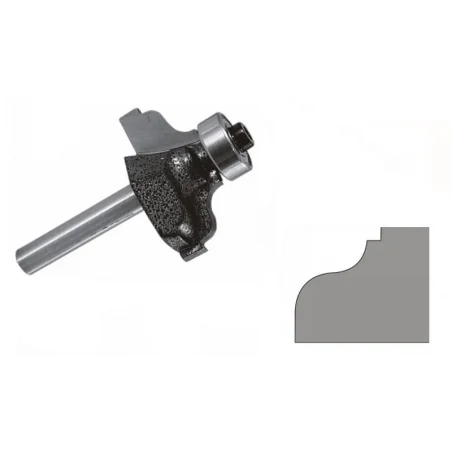 Frez 2xzaokr.łożys.T8D32H12,9R3,96B9,52 DEDRA