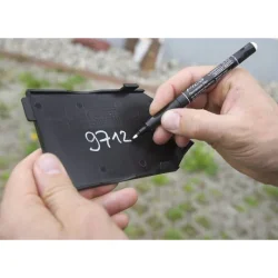 Marker permanentny precyzyjny 1,0-2,0mm biały PICA