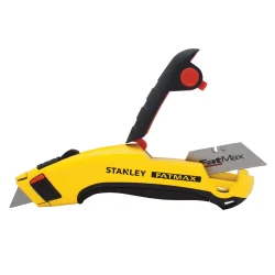 STANLEY Nóż ostrze chowane trapezowe + 5x ostrze