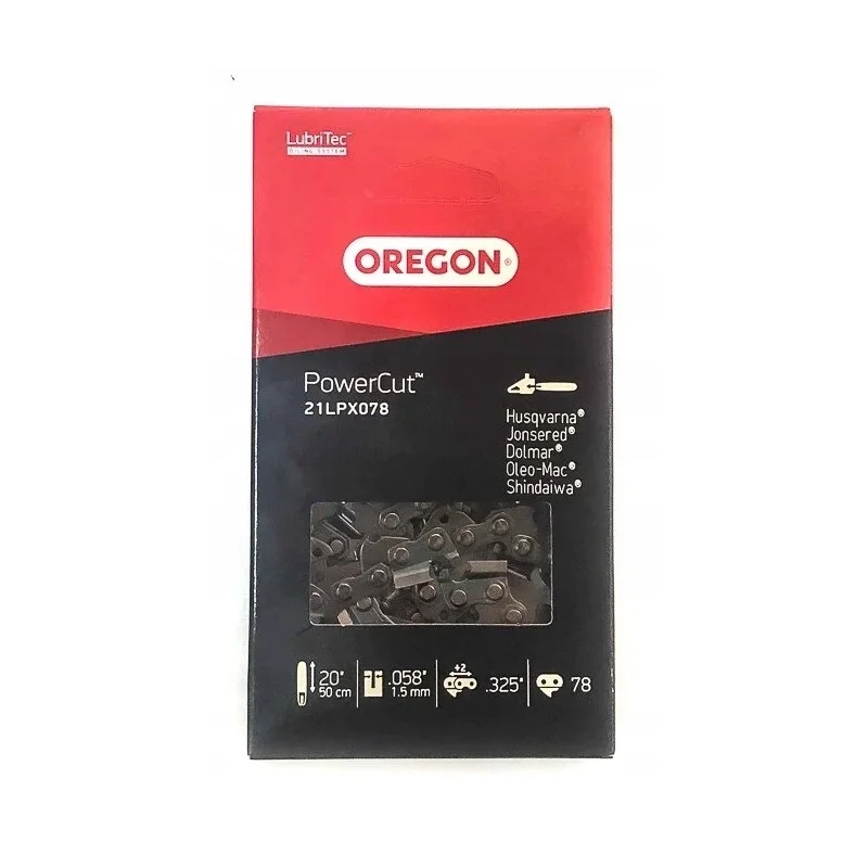 Łańcuch 20" OREGON (78 ogniwka - 0,325x1,5) do pilarek spalinowych NAC