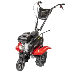 Glebogryzarka Cedrus Rato R210, szerokość robocza 81cm, 2 biegi do przodu 1 bieg do tyłu, max. głębokość robocza 36cm, pompowane