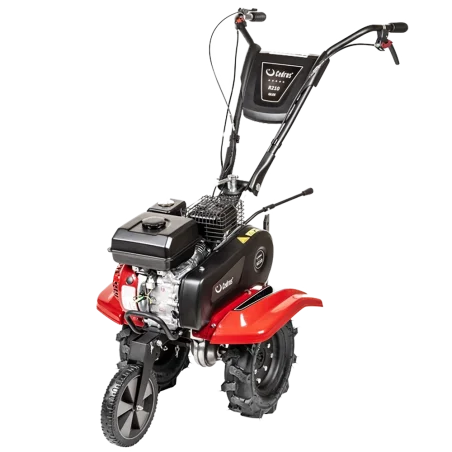 Glebogryzarka Cedrus Rato R210, szerokość robocza 81cm, 2 biegi do przodu 1 bieg do tyłu, max. głębokość robocza 36cm, pompowane