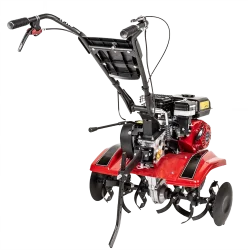 Glebogryzarka Cedrus Rato R210, szerokość robocza 81cm, 2 biegi do przodu 1 bieg do tyłu, max. głębokość robocza 36cm, pompowane