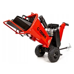 Rozdrabniacze spalinowe Cedrus Loncin LC170, noże robocze 150mm średnica bębna 350mm, max. średnica gałęzi 100mm, waga 135kg, ha