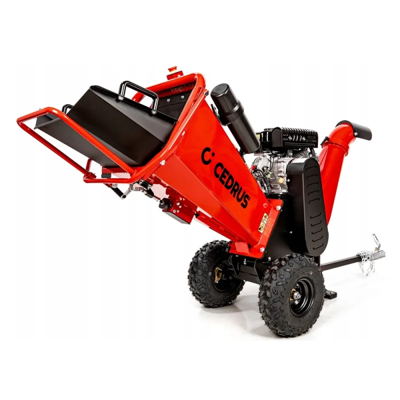 Rozdrabniacze spalinowe Cedrus Loncin LC170, noże robocze 150mm średnica bębna 350mm, max. średnica gałęzi 100mm, waga 135kg, ha