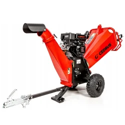 Rozdrabniacze spalinowe Cedrus Loncin LC170, noże robocze 150mm średnica bębna 350mm, max. średnica gałęzi 100mm, waga 135kg, ha