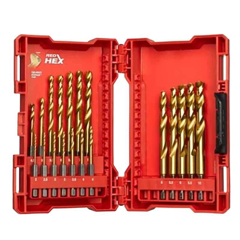 Zestaw wierteł do metalu 19el. 1/4 HEX HSS-G Milwaukee