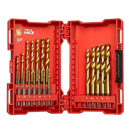 Zestaw wierteł do metalu 19el. 1/4 HEX HSS-G Milwaukee