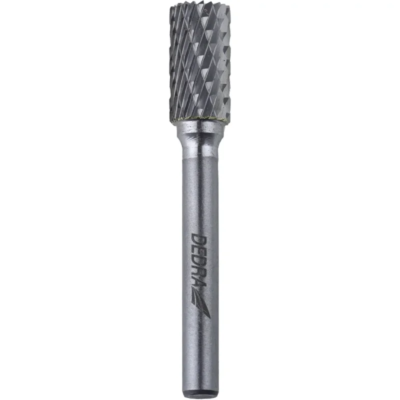 Frez trzpieniowy walcowy z zębami B12x25mm, trzpień 6mm DEDRA