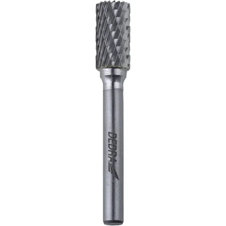 Frez trzpieniowy walcowy z zębami B12x25mm, trzpień 6mm DEDRA