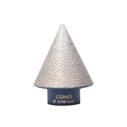 Frez diamentowy stożkowy szlifujący 2-35mm M14 CONO FERRATi