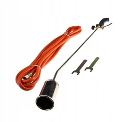 Palnik dekarski z pojedyńczą dyszą na gaz propan-butan, lanca 560mm