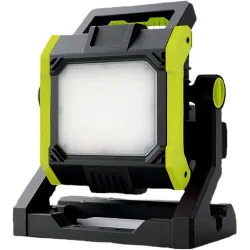 Naświetlacz akumulatorowy lampa robocza LED halogen 35W+5 adapterów baterii