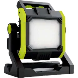 Naświetlacz akumulatorowy lampa robocza LED halogen 35W+5 adapterów baterii