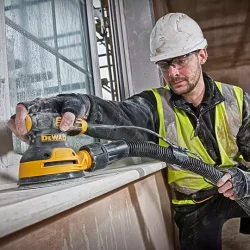 Szlifierka mimośrodowa 125 mm moc 280W, z górnym chwytem DWE6423-QS DeWalt