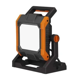 Lampa robocza naświetlacz LED halogen 55W warsztatowa + 2 gniazda IP54