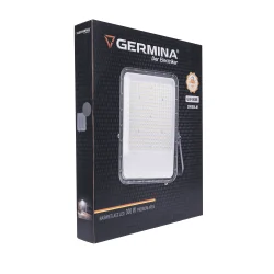 Naświetlacz LED Premium Germina Ares 220V, szary, barwa 5000K wodoodporny