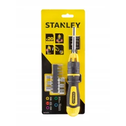 62574 Wkrętak grzechotkowy z wymiennymi końcówkami Stanley 62574 20el