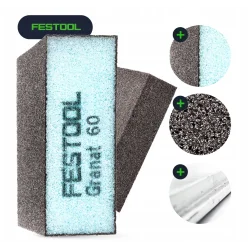 Gąbka szlifiers 69x98x26 60 GR/6 FESTOOL - 1 szt