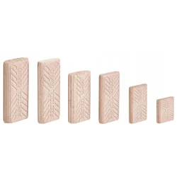 190 x Łącznik DOMINO buk D 6X40/190 Frezarka DF 500 FESTOOL 494939