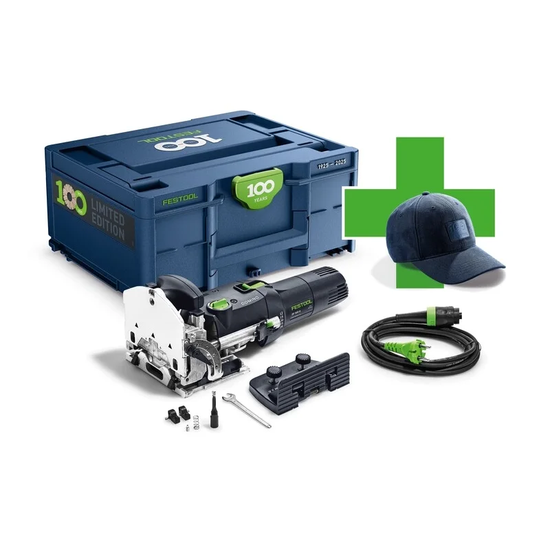 Frezarka do połączeń "100 lat" DF 500 Q-Plus 100Y Limited Edition FESTOOL