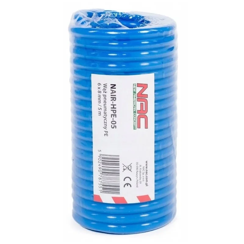 WĄŻ SPIRALNY pneumatyczny 5 m NAIR-HPE-05 NAC