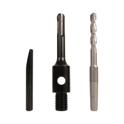 Adapter bezudarowy SDS+/M16 + wiertło prowadzące + klin FERRATi