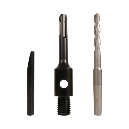 Adapter bezudarowy SDS+/M16 + wiertło prowadzące + klin FERRATi