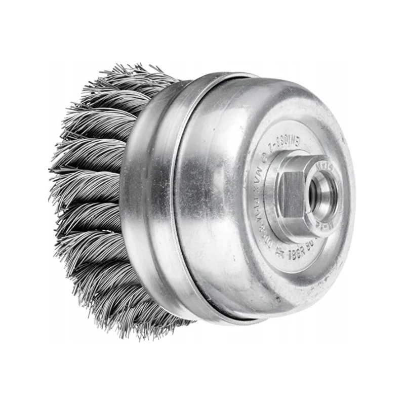 Szczotka TBG 80 stal 0,5 M14 Pferd