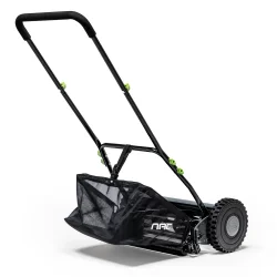 Kosiarka mechaniczna pchana szerokość 40 cm, 5 noży, zakres koszenia 12-45 mm, z koszem LM-40-C NAC