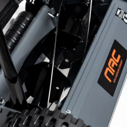 Kosiarka mechaniczna pchana szerokość 40 cm, 5 noży, zakres koszenia 12-45 mm, z koszem LM-40-C NAC