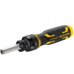 Wkrętak grzechotkowy z bitami Stanley 4 sztuki