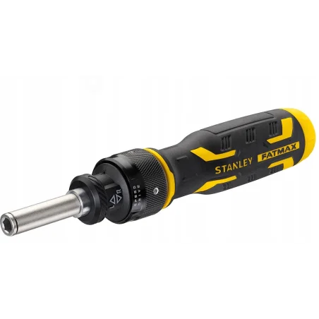 Wkrętak grzechotkowy z bitami Stanley 4 sztuki