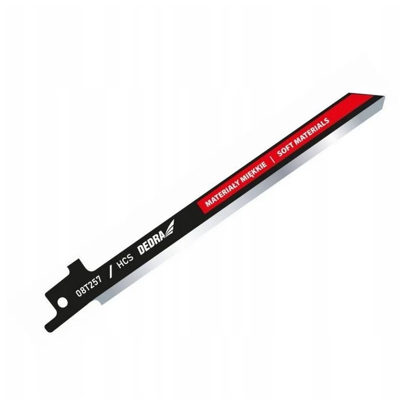 Brzeszczot do piły szablastej 150/125mm, specjalny HCS 2szt. DEDRA Brzeszczot do piły szablastej 150/125mm, specjalny HCS 2szt. DEDRA