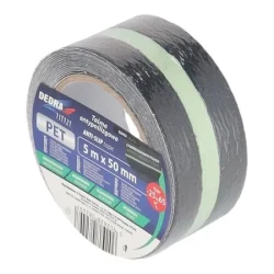 Taśma antypoślizgowa 50mmx5m, fluorescencyjny pasek 11T121 DEDRA
